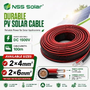 NSS Solar PV Cable 100M Roll