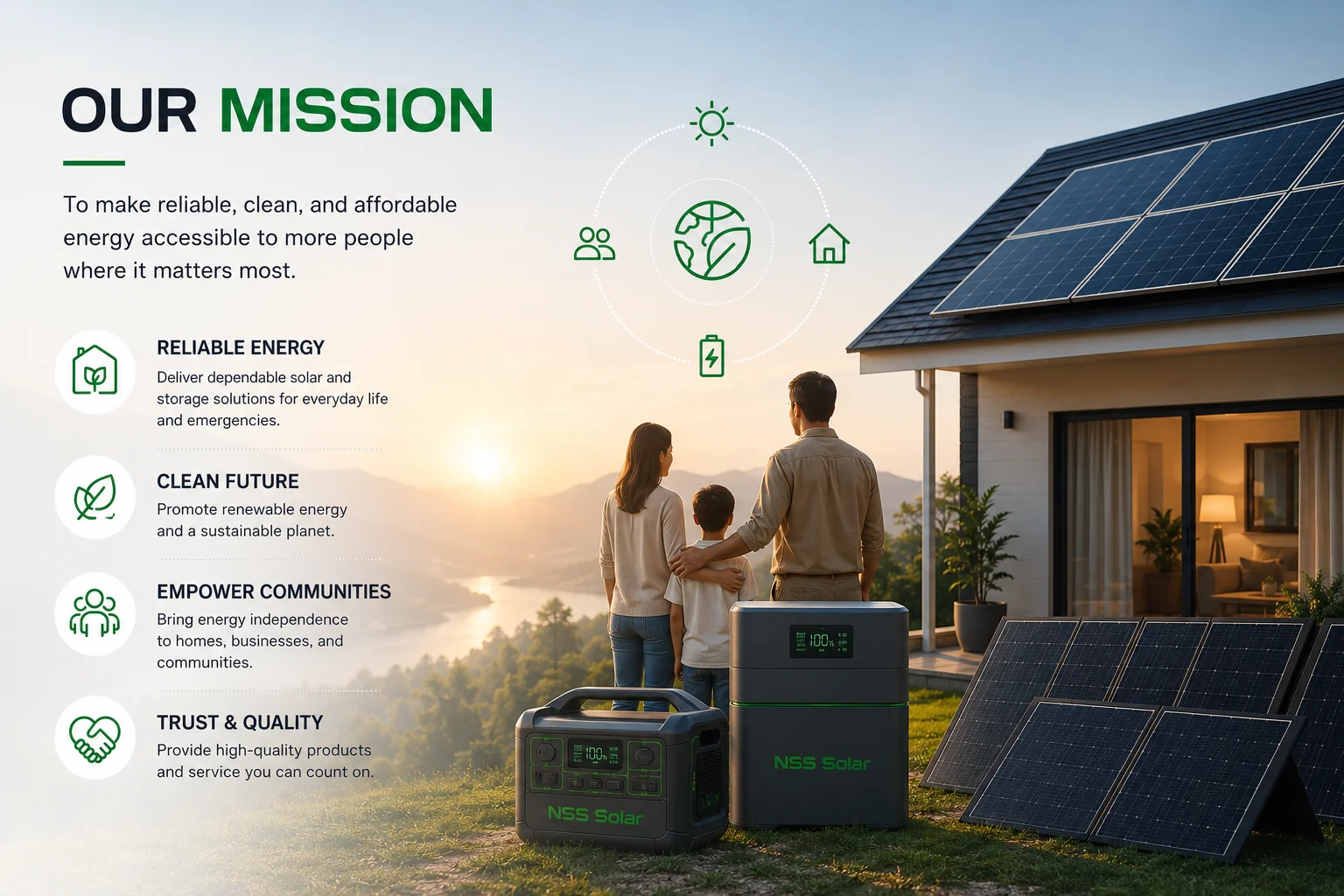 NSS Solar manufacturing and mission